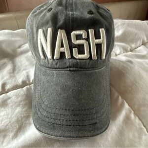 The Nash Collection By Revv Unisex Baseball Cap Gray Embroidered Adjustable OS